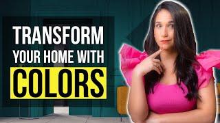 INTERIOR DESIGN  BEST COLOR TRICKS Colors Visual Effects to Transform your Home Design & Decor