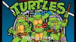 TMNT 1987 Cartoon Fighting theme