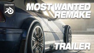 Need For Speed Most Wanted Remake - Trailer #needforspeed #mostwanted #animation
