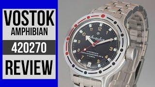 Vostok Amphibian 420270 Russian Military watch Review