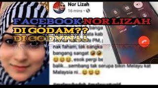 FB NOR LIZAH DI GODAM  DENGARKAN PERBUALAN TELEFON INI.