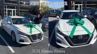 i BOUGHT a 2021 Nissan Altima  new car tour  louisvlidee