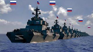 3 minutes ago 12 Russian ships carrying 550 tons of ammunition were sunk