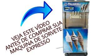 RENDA EXTRA COM MAQUINA ITALIANINHA DE SORVETE EXPRESSO ..#italianinha #expresso  #sorvete