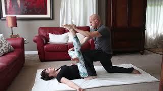 Floor Stretching - Thai Massage Practice With Daisy