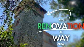 107  We are not JUST renovating this old Italian property... - DIY home renovation