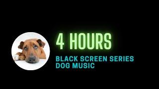 4 hours dog Relaxation music sleep Fireworks & Thunder - Black Screen