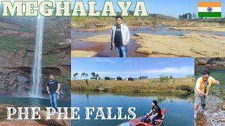 Phe Phe Falls  Places to visit in Meghalaya  My Experience in Meghalaya  Scotland of East  4K