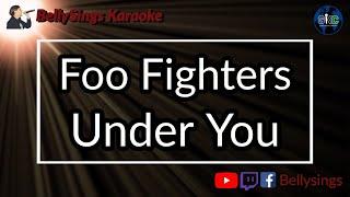 Foo Fighters - Under You Karaoke