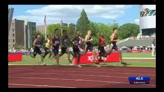 Mens 800m Final Paris Olympic Trials 2024