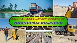 Bilaspur luhnu ground  Bhanupali Bilaspur Railway 2024 #railway #railroad #bhanupali #bilaspur