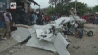 Several dead as small plane crashes in Haiti