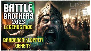 Erstmal Umrüsten ◼️ Battle Brothers Legends Mod  06  Tutorial  LIVE  Deutsch