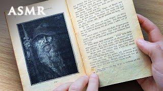 ASMR Norse Myths Reading  Odin Thor Loki Freyja  English Subtitles 1.5 hrs