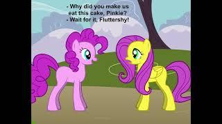 Pinkie Pie and Fluttershy breed swap