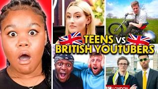 American Teens Watch British YouTubers For The First Time