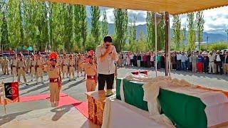 Honoring Inspector Tsewang Namgyal Ladakh Police Tribute to a Fallen Hero