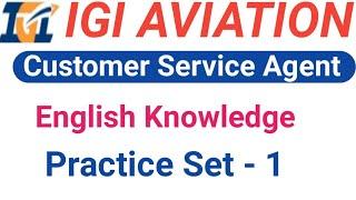 IGI Aviation Customer Service Agent Model Paper  IGI Aviation English Knowledge @Focus 4M