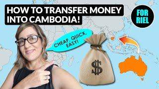 Transferring money into Cambodia as an expat USD or Riel? ATMs banks & fees #forriel
