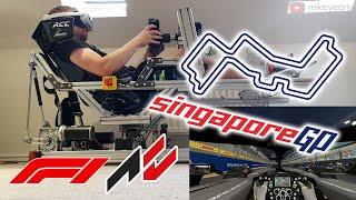 1 Lap race of Singapore circuit starting at the back - where will I finish? Will I survive?