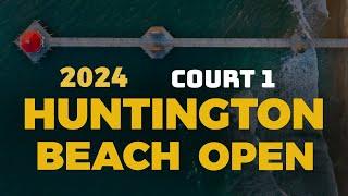 Court 1 AVP Huntington Beach Open 2024 I KlasnicMiller vs BomgrenField I Friday