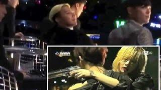 GD FUNNY REACTIONS TO SEUNGRIS SHOCK DURING TROUBLEMAKER PERFORMANCE IN MAMA 2013