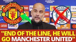 OUT NOW PEP GUARDIOLA HAS JUST CONFIRMED STARS MOVE TO MAN UNITED MAN UNITED NEWS