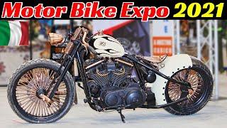 Motor Bike Expo 2021 MBE Highlights - Verona Italy - Customs Choppers Cafè-Racers & More