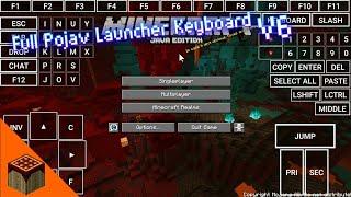 Full Pojavlauncher Keyboard V6 Minecraft Java Edition On Android