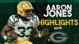 Aaron Jones Highlights ᴴᴰ 2019 Season  Green Bay Packers Highlights  Aaron Jones Fantasy