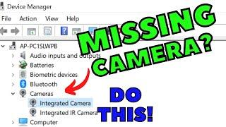 Fix Camera Not Working Windows 10  Windows Webcam Not Working  Laptop camera not working