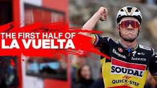 10 days & 5 jerseys Remco Evenepoel’s first half of La Vuelta