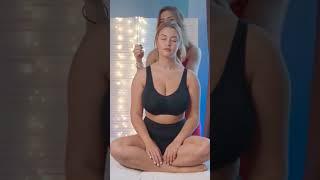 hot sexy yoga massage lesbian girls massage #shorts #reels #yoga