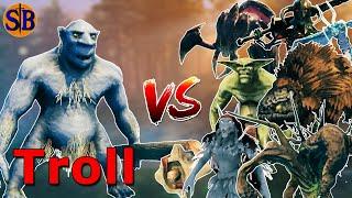 Troll vs Every Mobs  Valheim Mob Battle