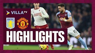 MATCH HIGHLIGHTS  Aston Villa 1-2 Manchester United
