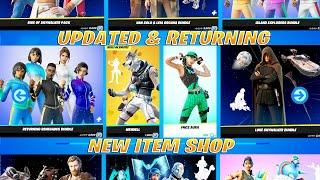 Item Shop NEW Updated and Returning Skins Star Wars Icons Locker Bundles & More