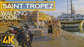 4K Virtual Walking Tour - Exploring Cities of France - SAINT TROPEZ a Gem of the French Riviera