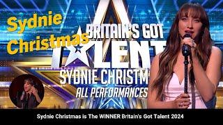 Who is She on earth? Sydnie Christmas is The WINNER Britains Got Talent 2024  incredible story