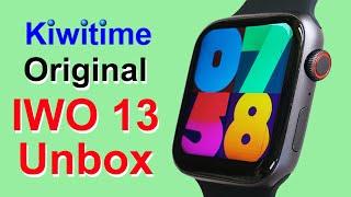 KIWITIME Original IWO 13 Smart Watch Unbox Review-Infinite Screen2020 Best IWO Model Series 6 Copy?