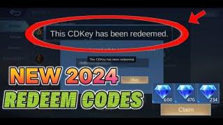 New Redeem Code Mobile Legends Bang Bang   New Mobile Legends Codes 2024  MLBB Code