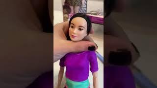 Barbie kutu açılımı  sonsuz hareket Barbie + fashıonıstas Barbie bebek + Barbie kıyafeti 