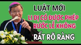 NGƯỜI CÔNG GIÁO LI DỊ CÓ ĐƯỢC PHÉP LÊN RƯỚC LỄ KHÔNG  ĐỨC CHA KHẢM GIẢNG VÀ GIẢI ĐÁP THẮC MẮC