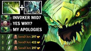 Having Hard Time vs Invoker Mid? Try This Poison Burst Viper DELETE Invoker in Top Ranked Dota 2