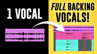 Create HUGE Backing Vocals from ONE VOICE