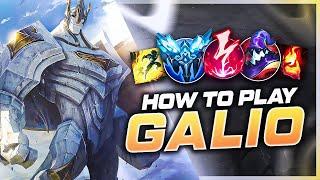 Galio Is Now S-TIER MID  Build & Runes  Season 13 Galio guide  League of Legends