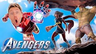 ГДЕ ТОНИ СТАРК ? МСТИТЕЛИ ищут ЖЕЛЕЗНОГО ЧЕЛОВЕКА  Marvel’s AVENGERS прохождение на PS4  Жестянка