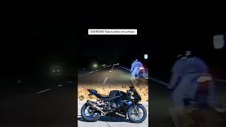 GSXR1000 Takes Police on a Chase Insane High-Speed Pursuit #gsxr1000 #gsxr