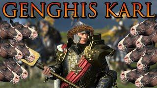 Karl Franz but with Mongol Cav Tactics only