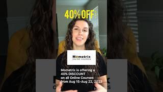 40% OFF Mometrix Online Courses Back-to-studying Sale #nursingstudent #onlinecourses #prenursing