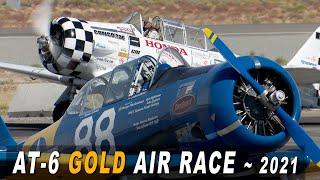 AIR RACE Reno T-6 GOLD 2021 - Spectacular Sound with announcer